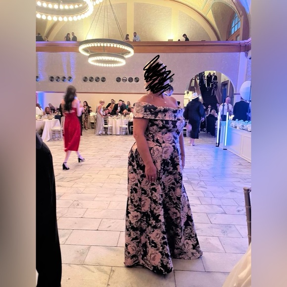 ALEX EVENINGS A-LINE MAXI DRESS WITH POCKETS 8157026 - Picture 8 of 9